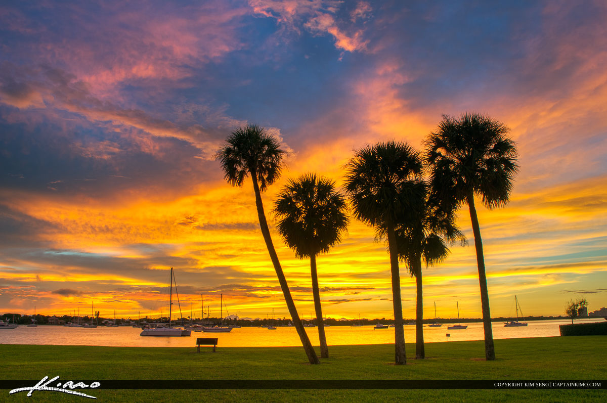 North Palm Beach Sunrise Palm Beach County HDR Photography By Captain