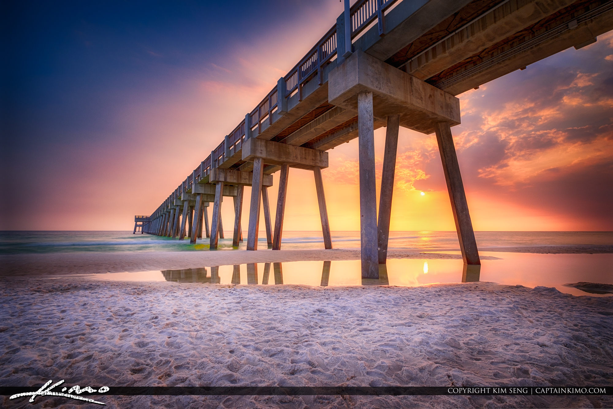Pier Park Panama City Beach Florida Bay County HDR Photography By