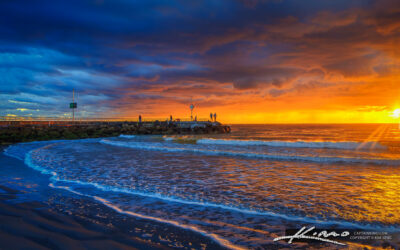 Stormy Sunrise at Jupiter Inlet