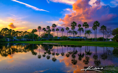 Sunset Blaze in Brandon Florida Neighborhood