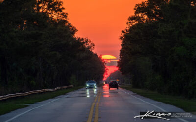 Indiantown Road Sunset Jupiter Farms