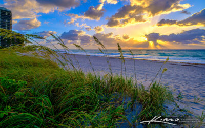 Sunrise at Singer Island Beach at Ocean Reef Park