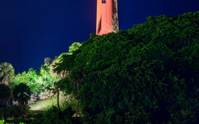 Jupiter Lighthouse by Waterway from Love Street