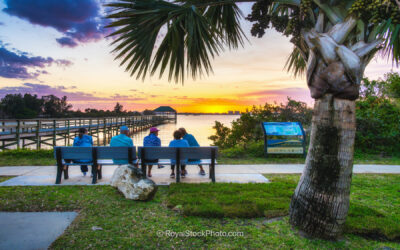 Engage with Natures Bounty Sunset Views from Indialantic Beachs
