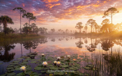 Hidden Lake at Malabar Community Park in Malabar Florida